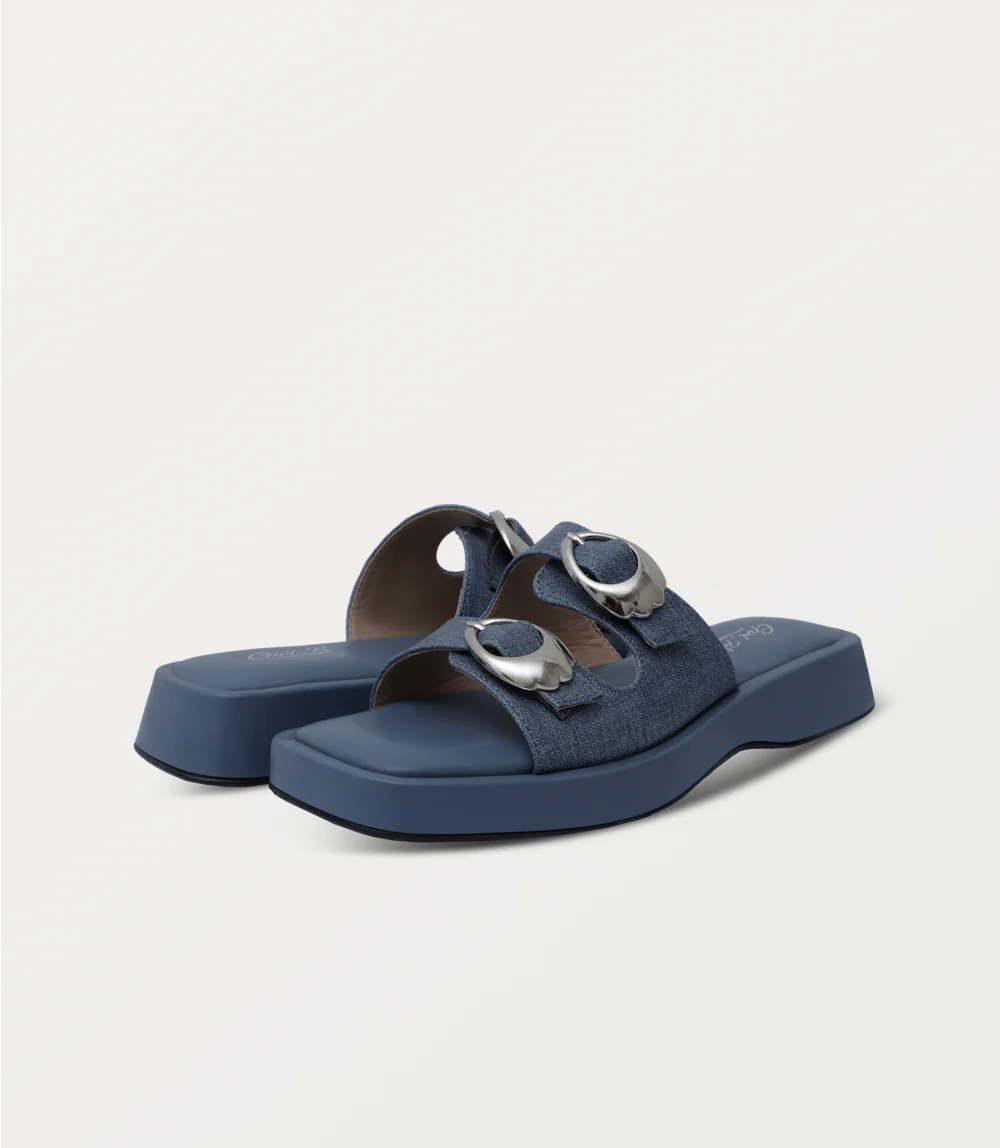 Women Slipper-DENIM BLUE - Image 3
