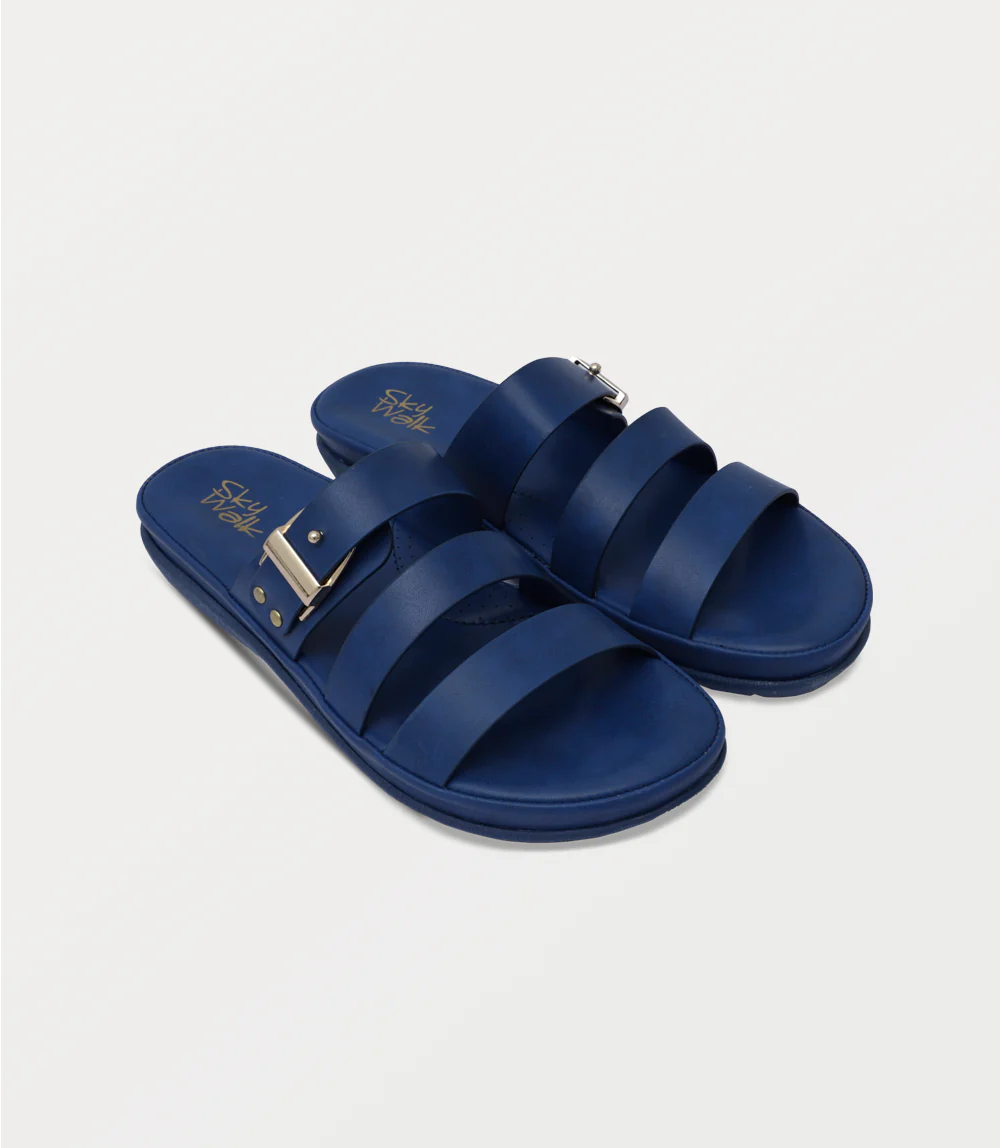 Women Comfort Slipper-NAVY - Image 2