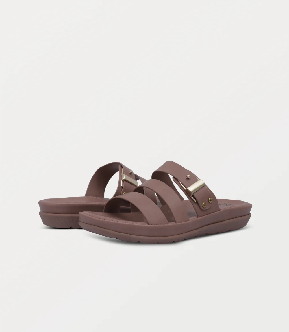 Women Comfort Slipper-PEACH - Image 3