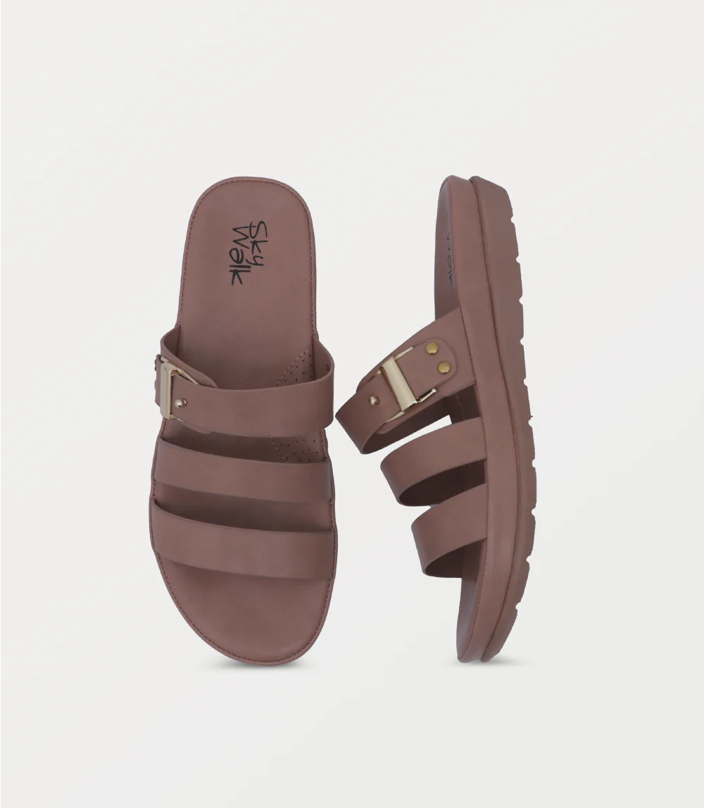 Women Comfort Slipper-PEACH - Image 4