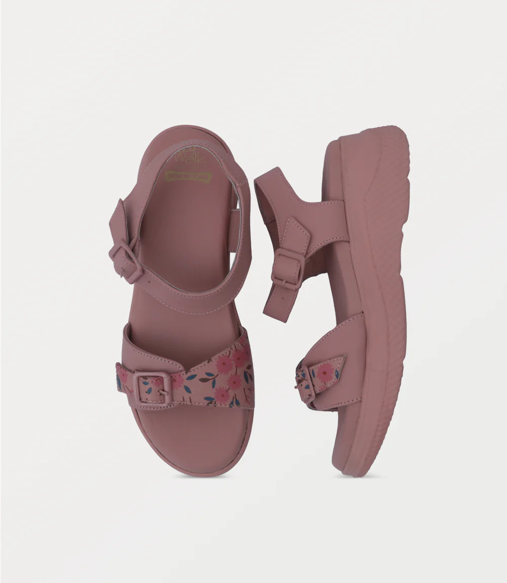 Women Comfort Sandal-TEA PINK - Image 4