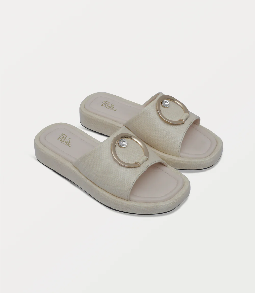 Women Comfort Slipper-IVORY - Image 2