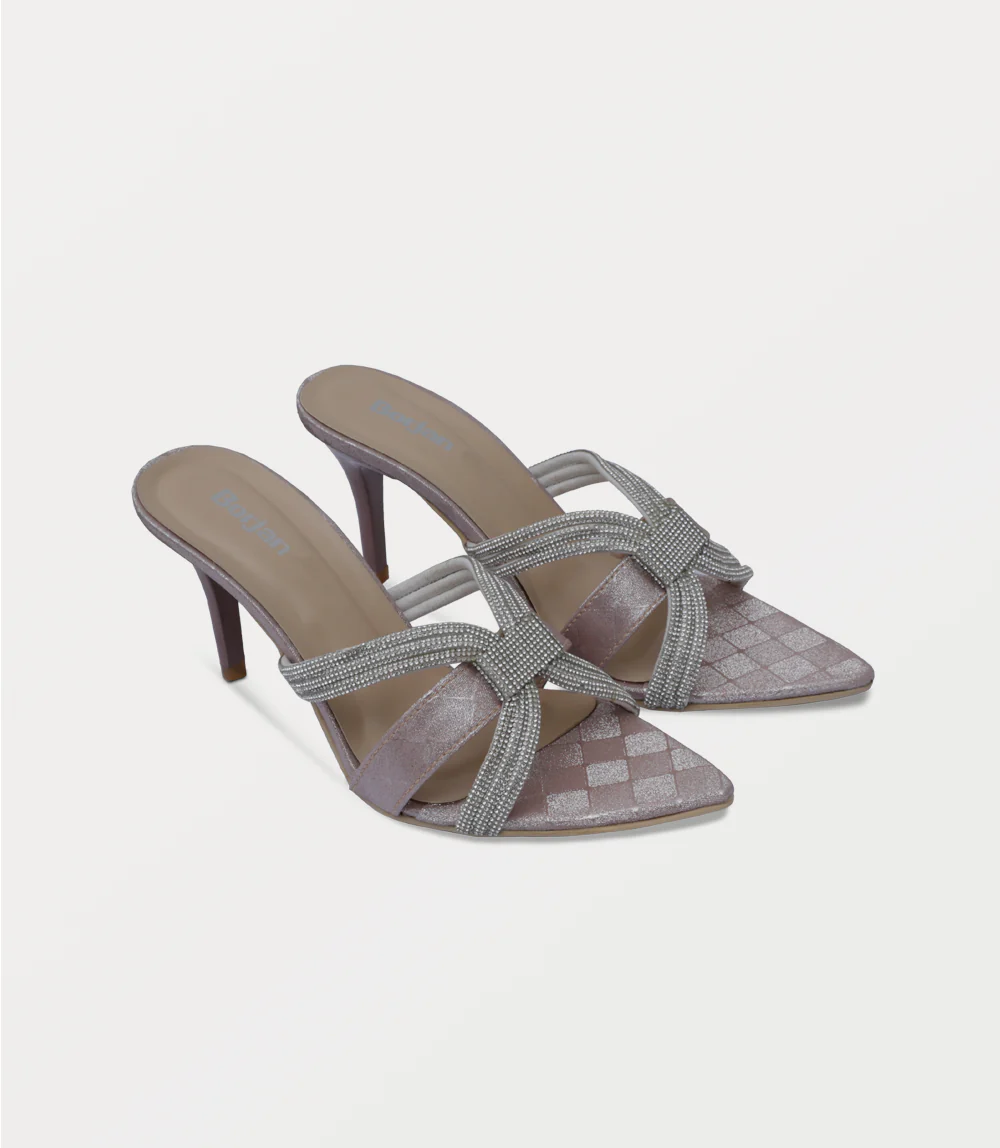 Women Slipper Heels-PINK - Image 2