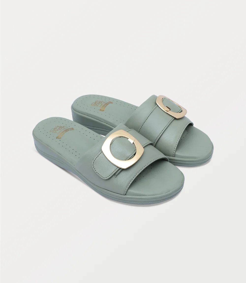 Women Comfort Slipper-MINT - Image 2