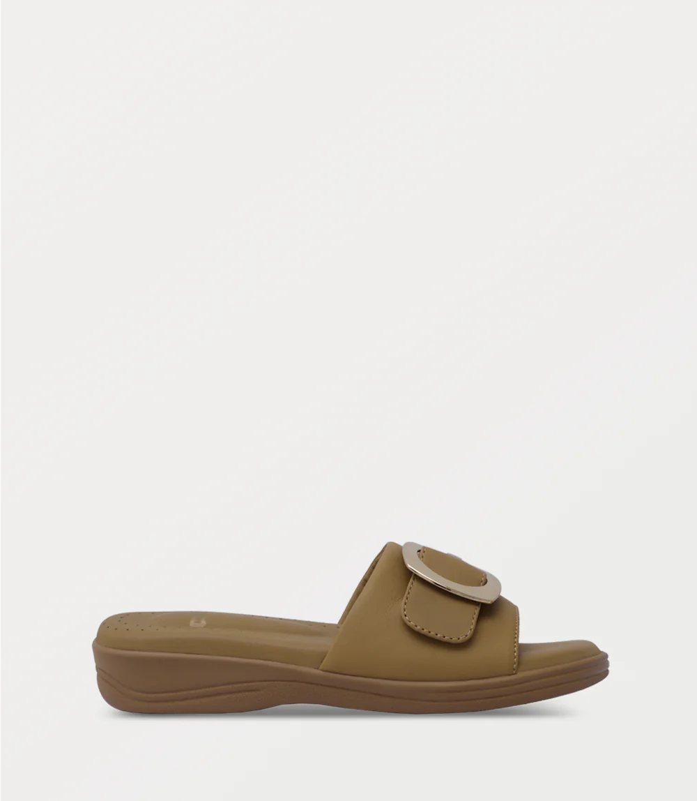 Women Comfort Slipper-MUSTARD