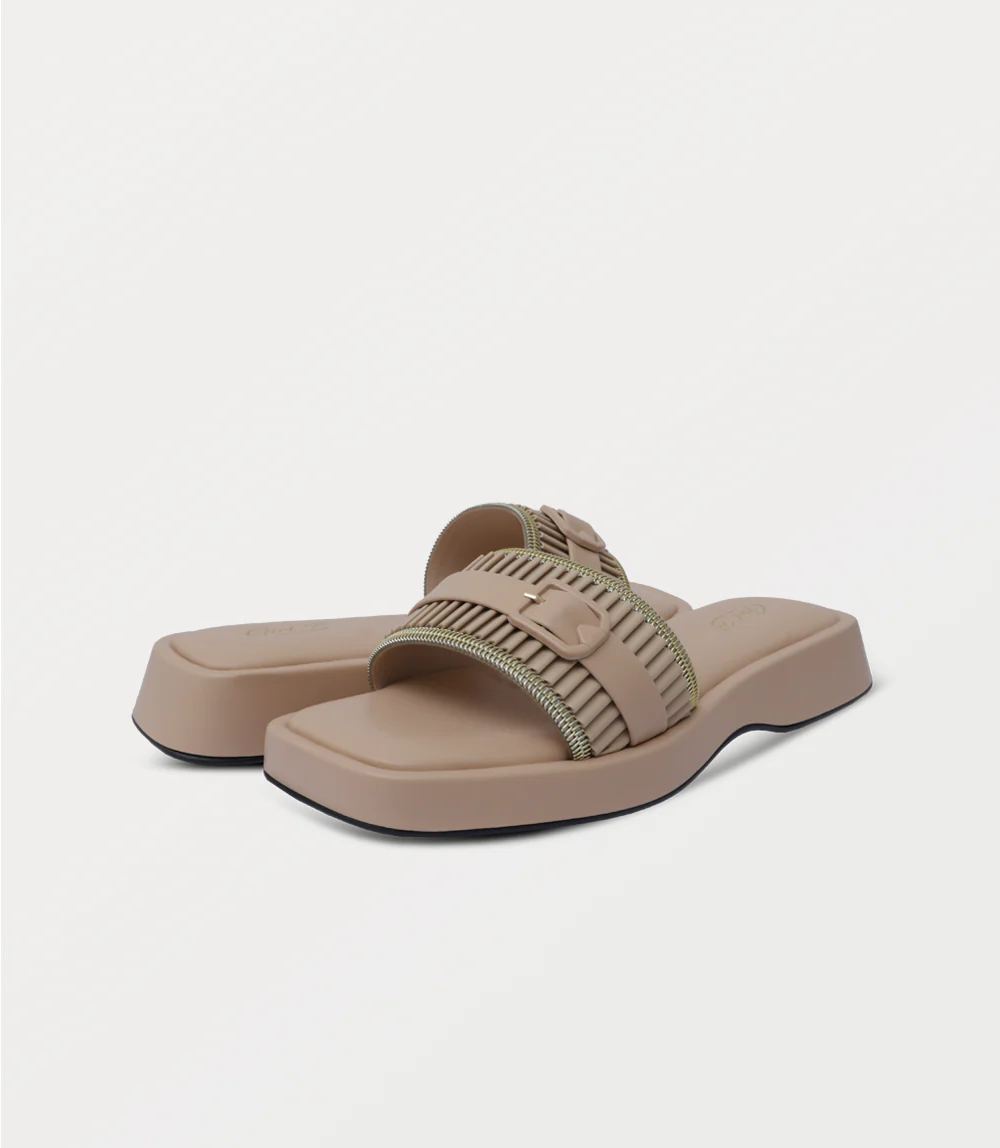 Women Slipper-BEIGE - Image 3