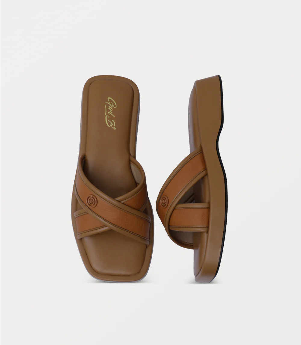 Women Slipper-TAN - Image 4