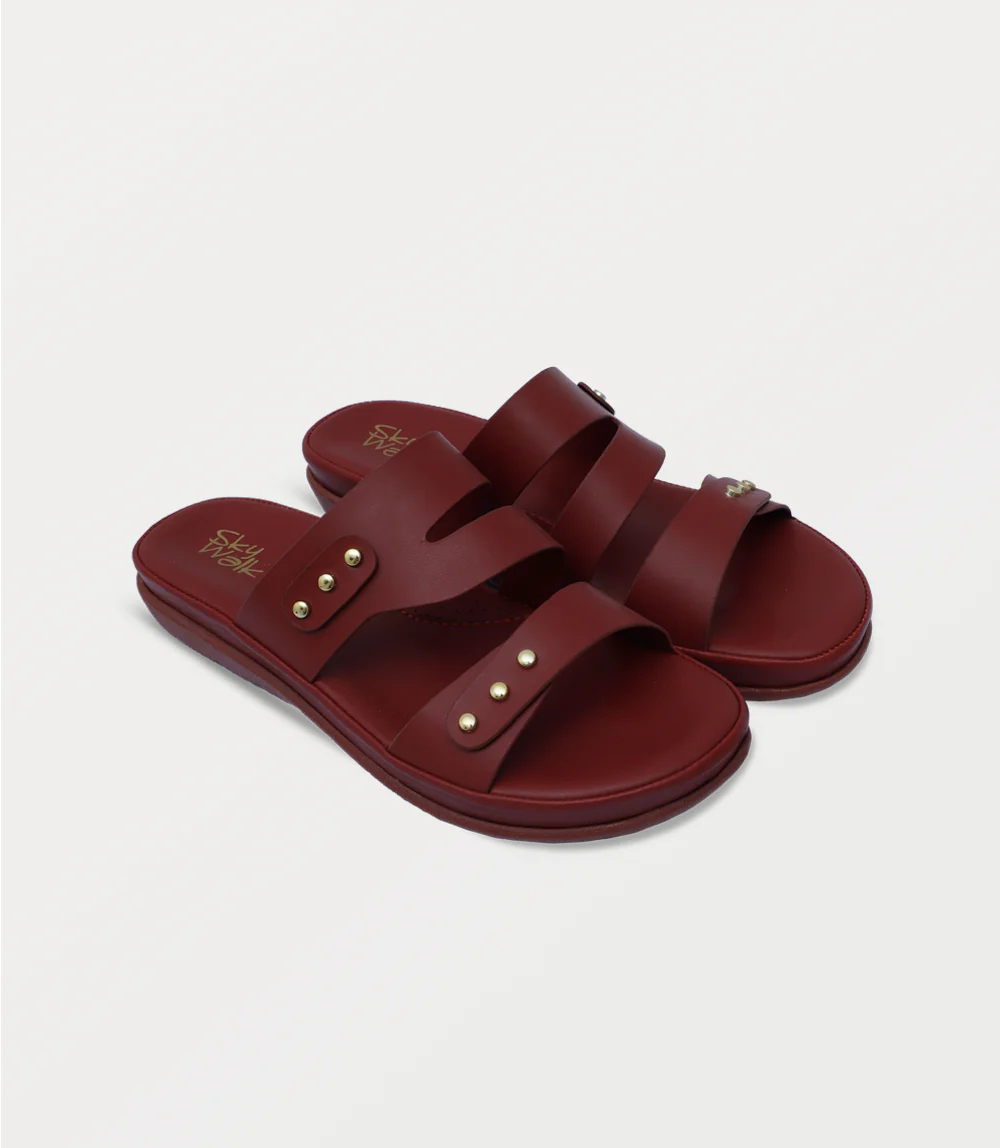 Women Comfort Slipper-MAROON - Image 2