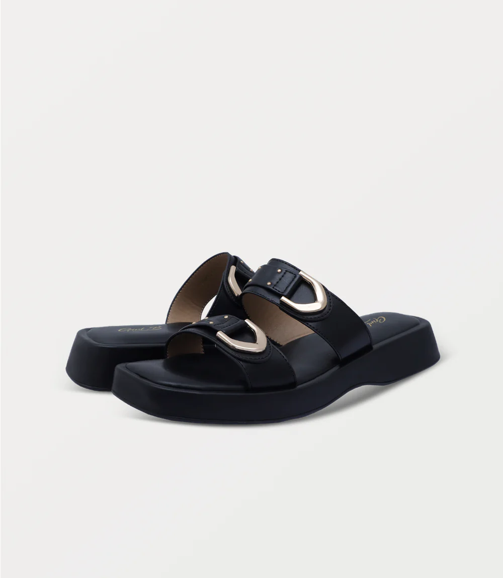 Women Comfort Slipper-BLACK - Image 3