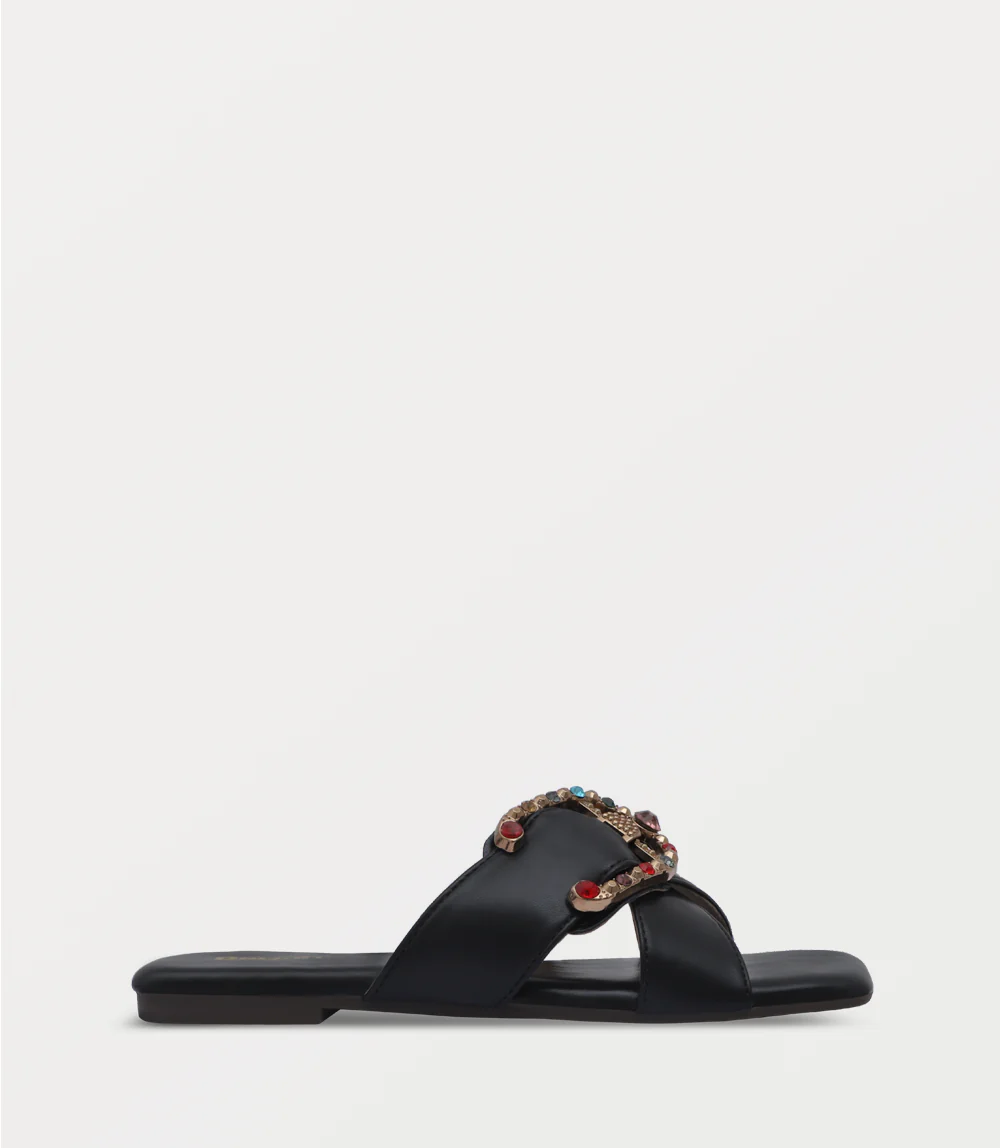 Women Slipper-BLACK