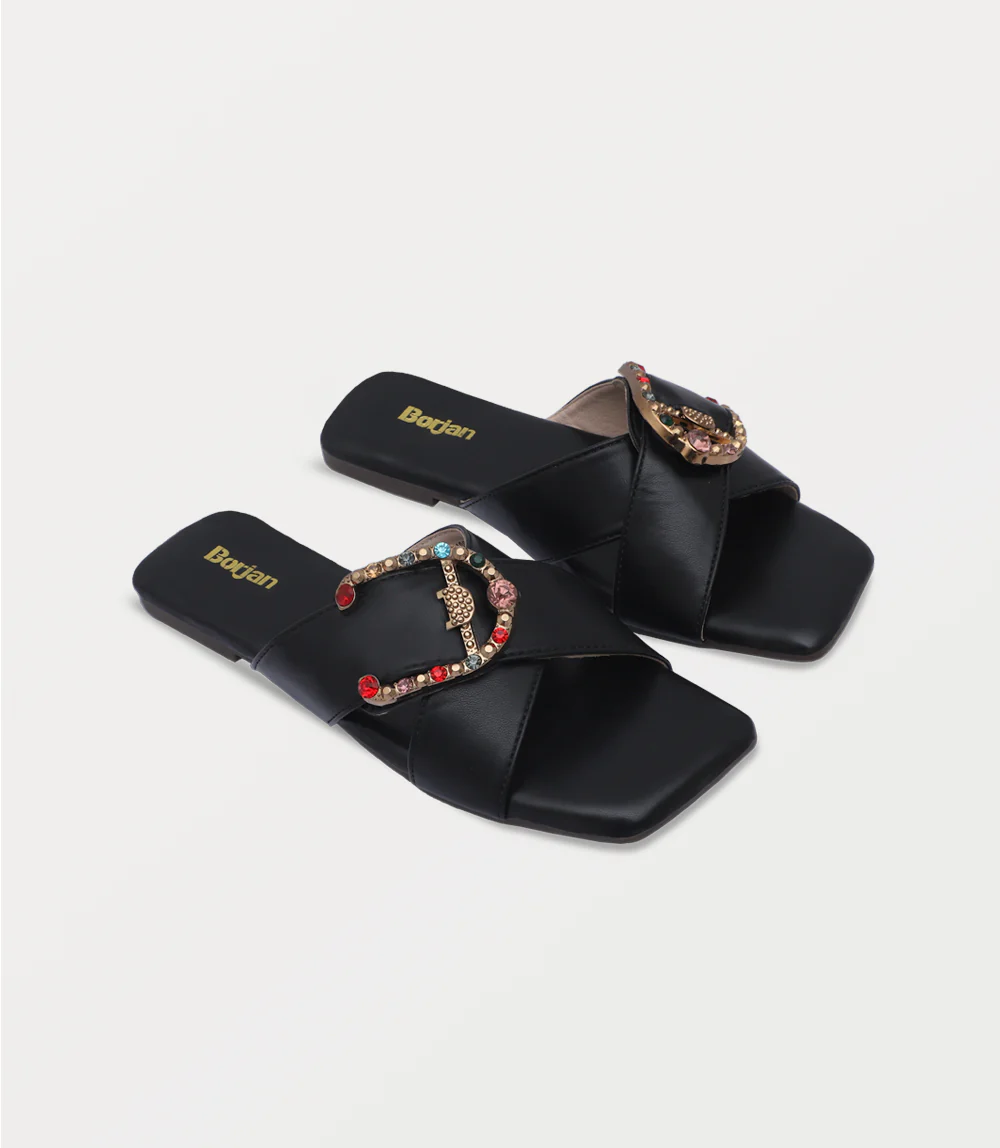 Women Slipper-BLACK - Image 2