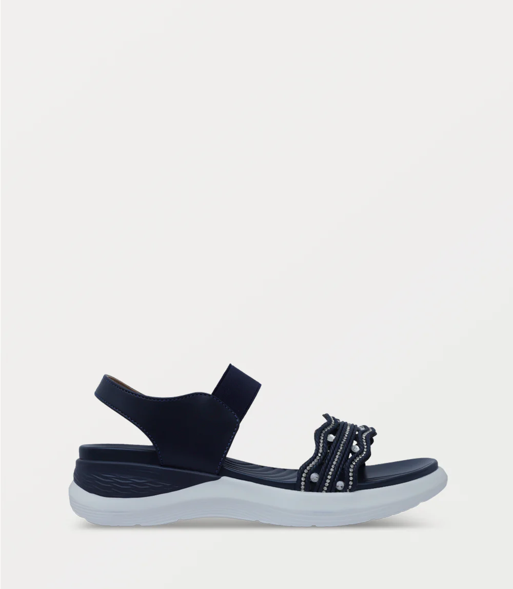 Women Comfort Sandal-NAVY