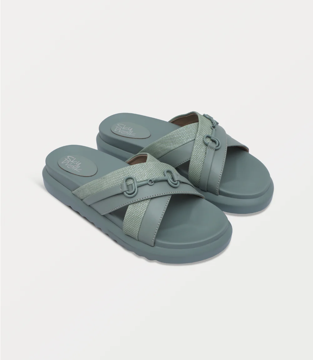 Women Comfort Slipper-MINT - Image 2