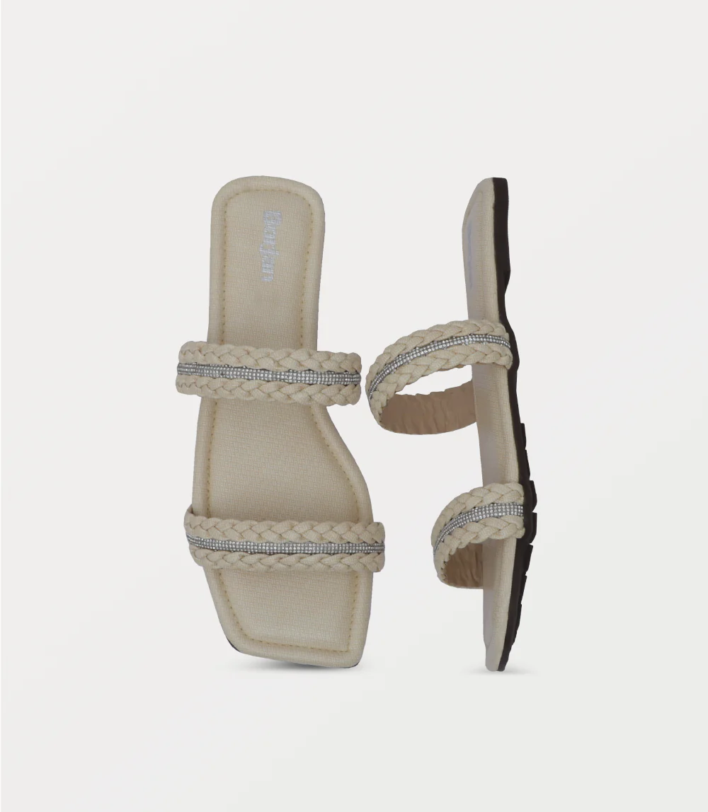 Women Slipper-CREAM - Image 4
