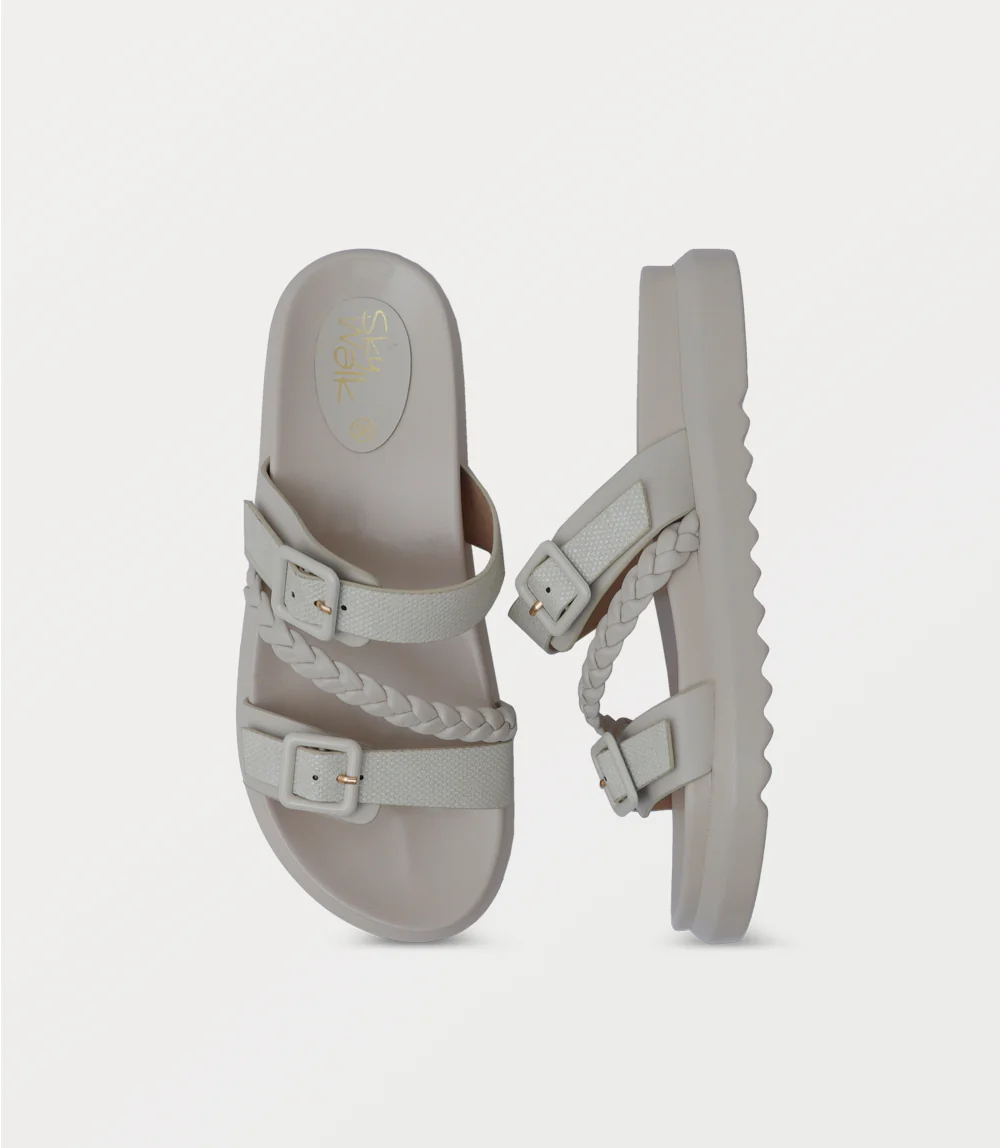 Women Comfort Slipper-IVORY - Image 4