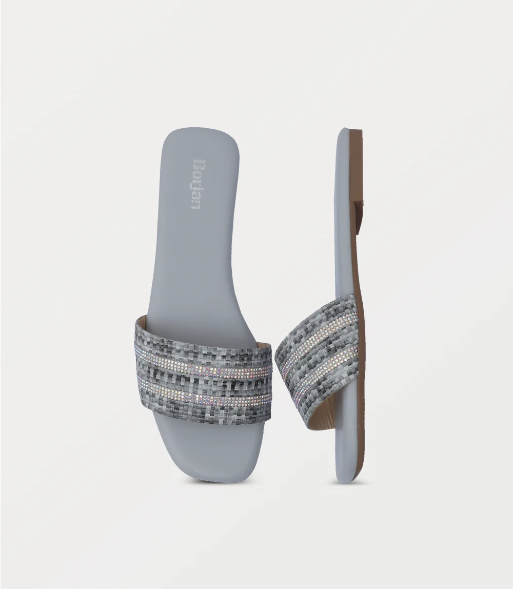 Women Slipper-GREY - Image 4
