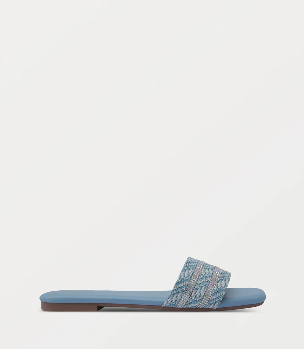 Women Slipper-LIGHT BLUE