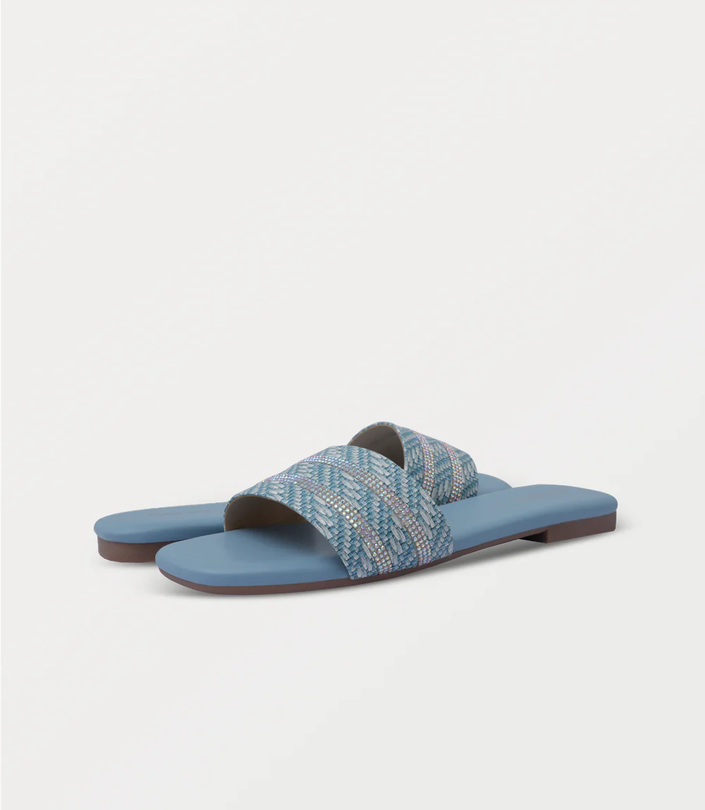 Women Slipper-LIGHT BLUE - Image 3