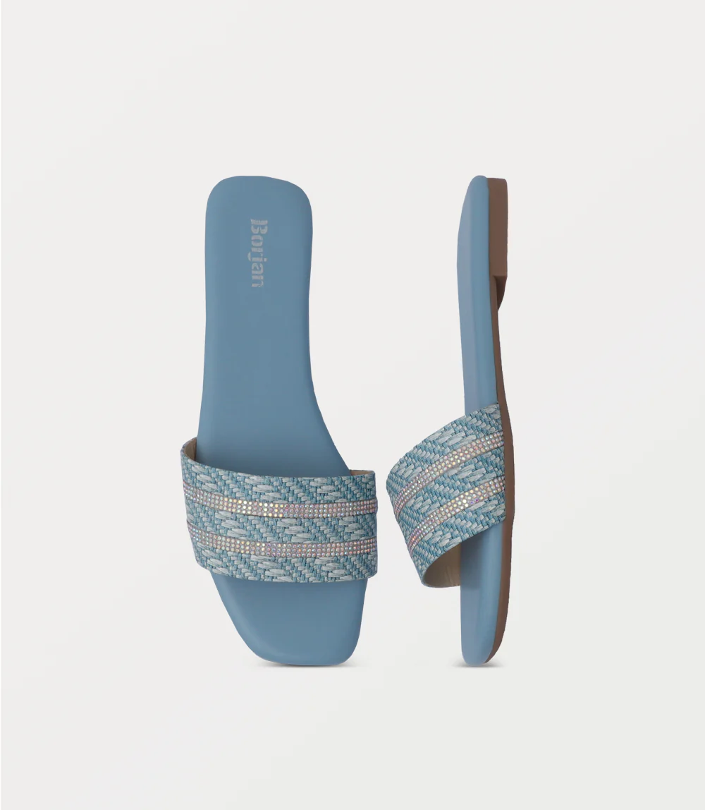 Women Slipper-LIGHT BLUE - Image 4