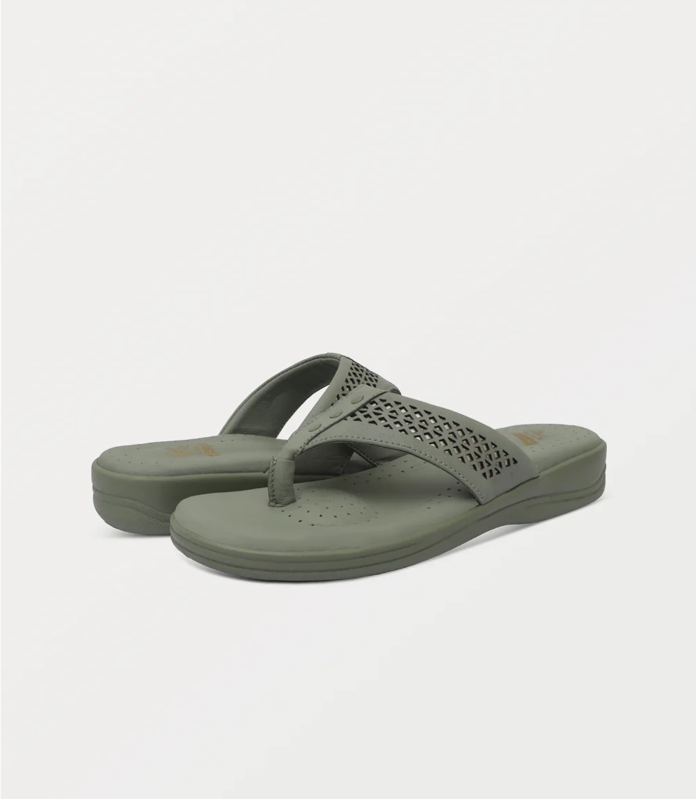 Women Comfort Chappal-MINT - Image 3