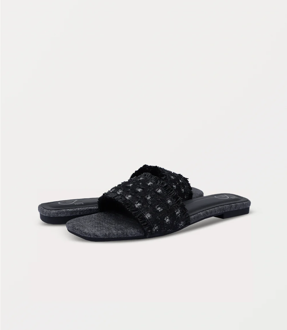 Women Slipper-BLACK - Image 3