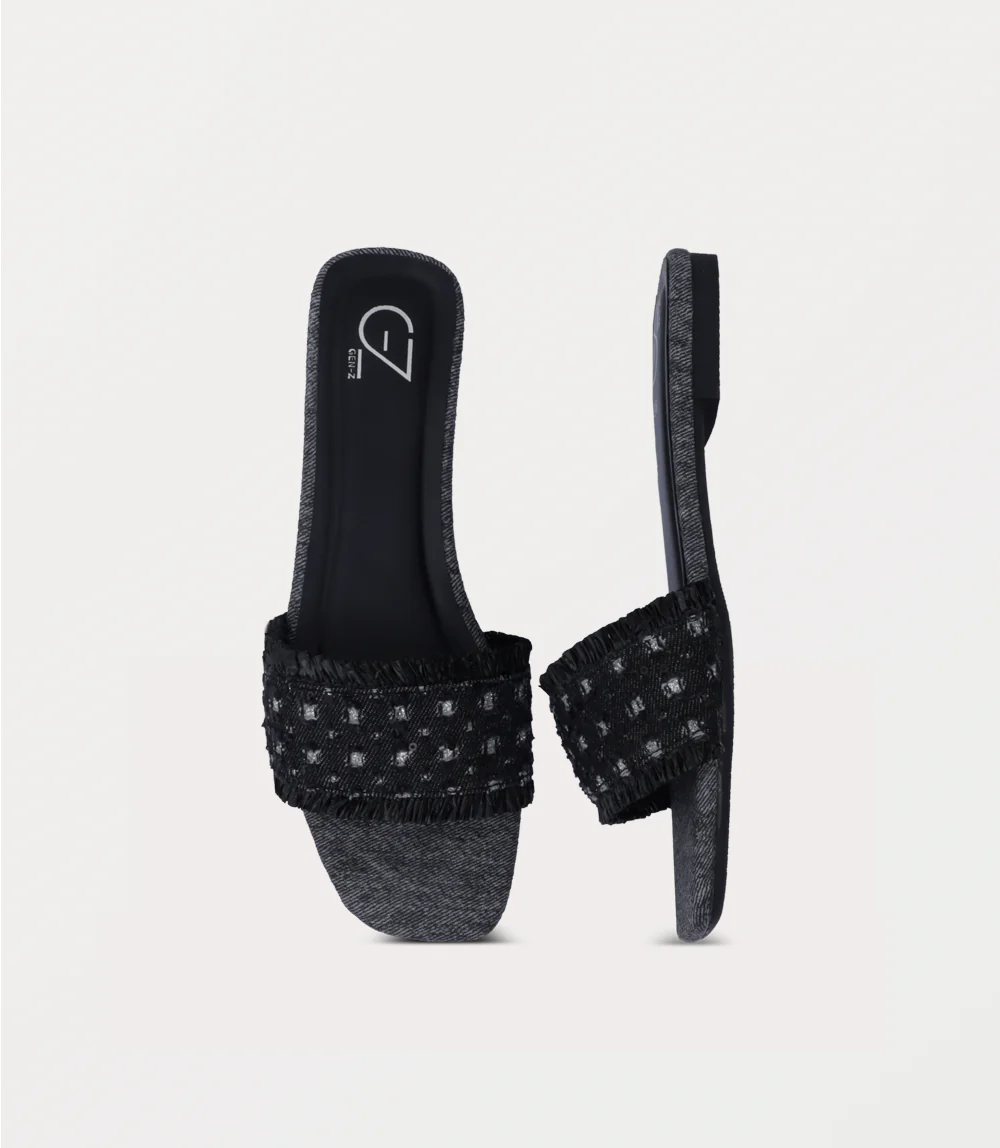 Women Slipper-BLACK - Image 4
