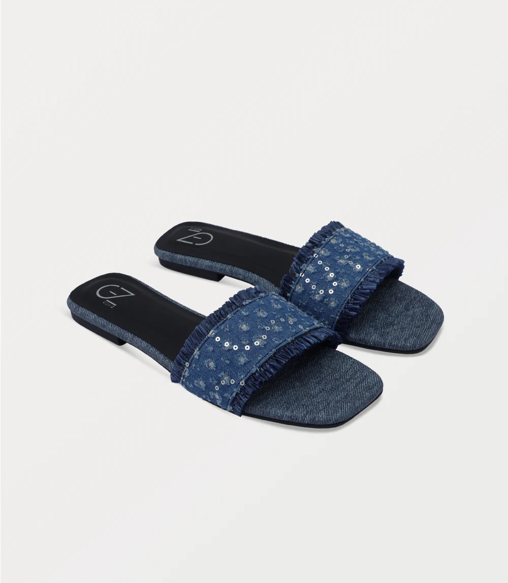 Women Slipper-DENIM BLUE - Image 2