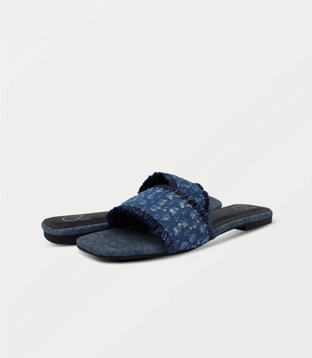 Women Slipper-DENIM BLUE - Image 3