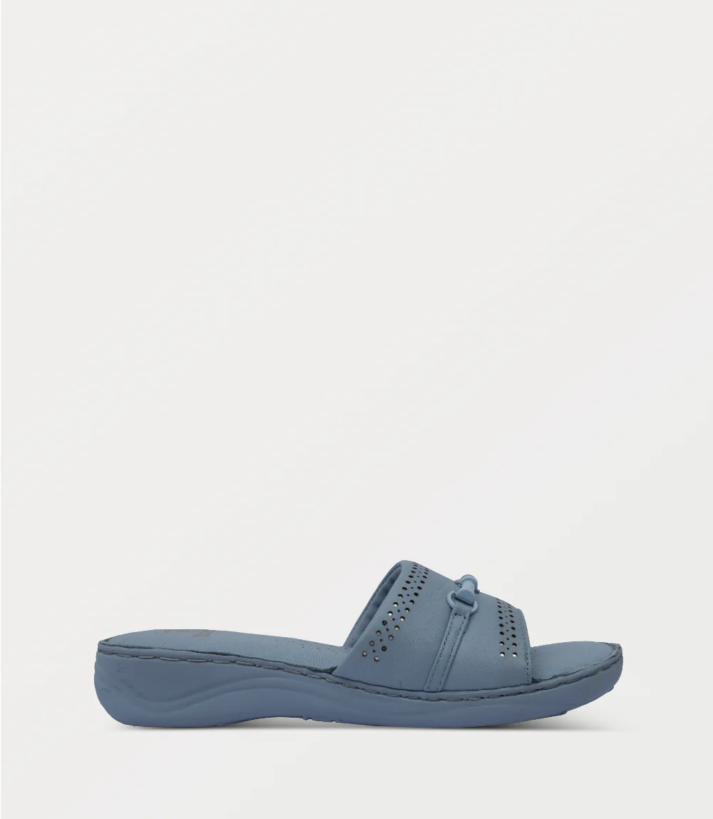 Women Comfort Slipper-BLUE