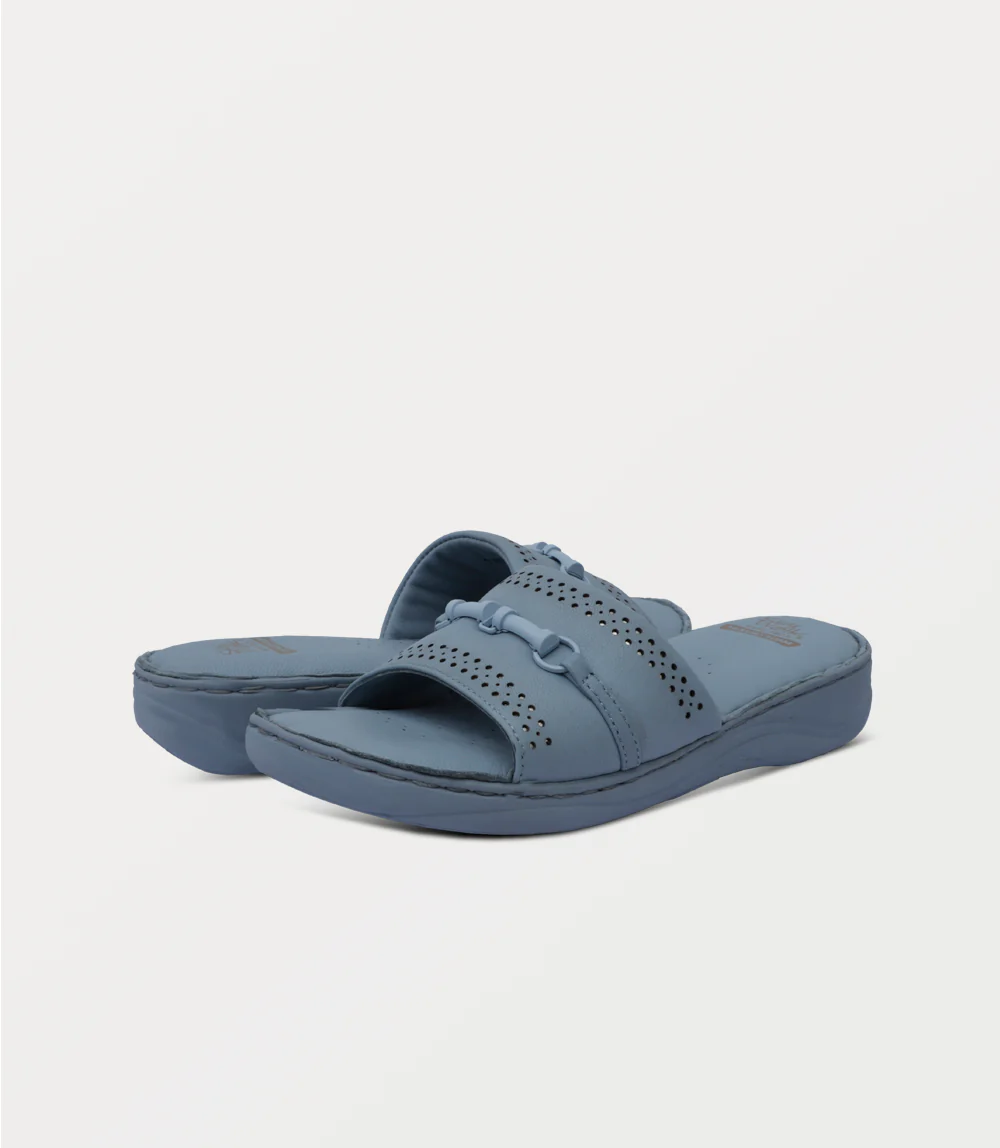 Women Comfort Slipper-BLUE - Image 3