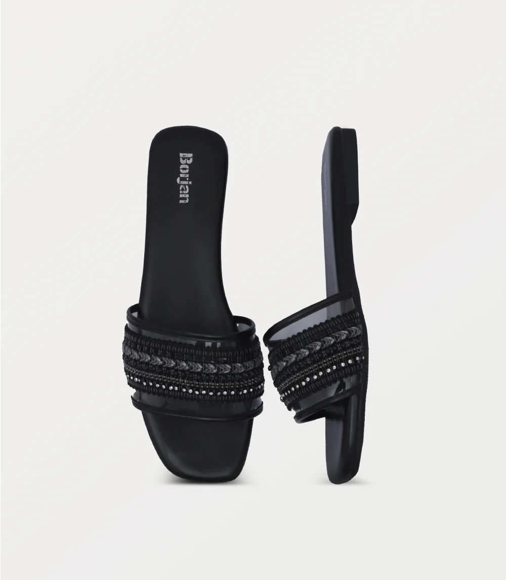 Women Slipper-BLACK - Image 4