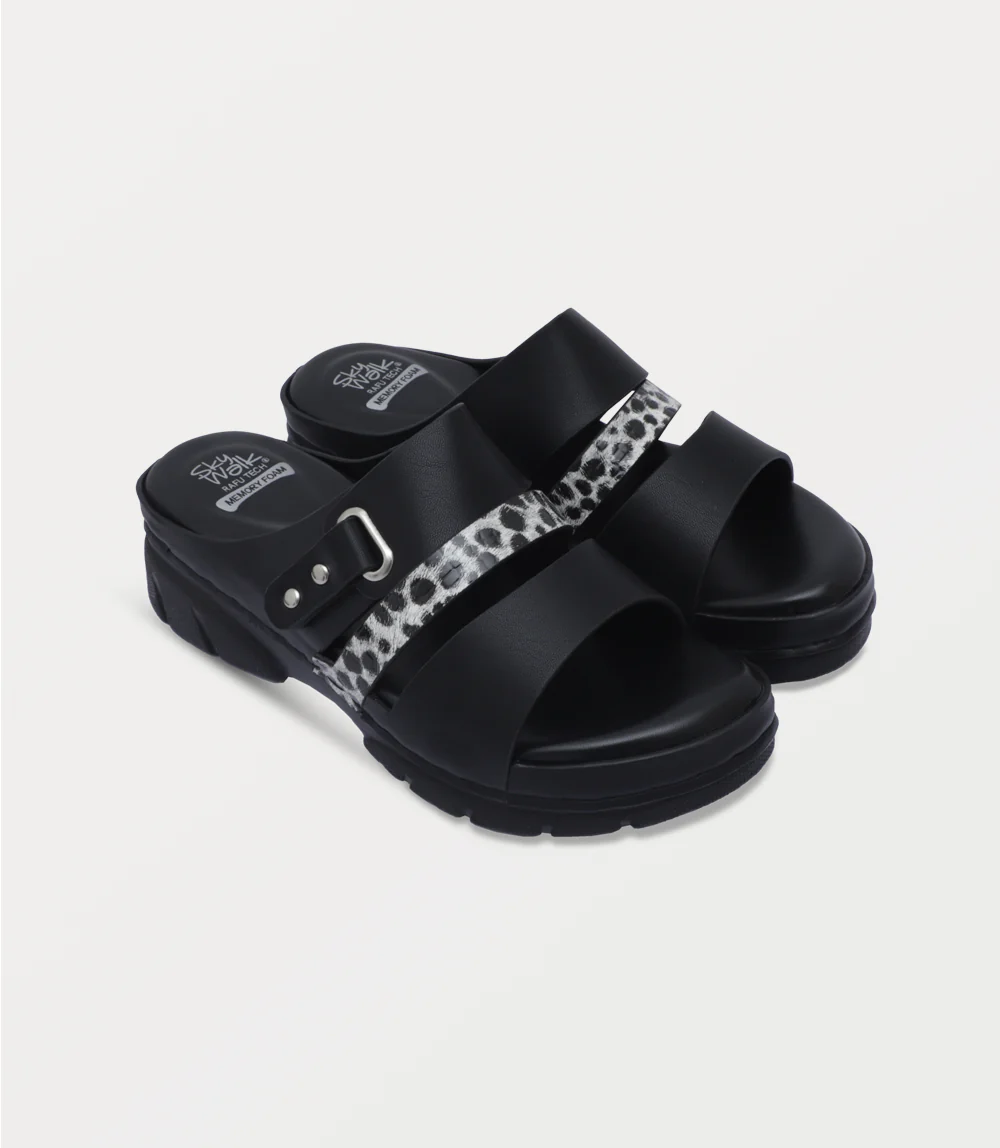 Women Comfort Slipper-BLACK - Image 2