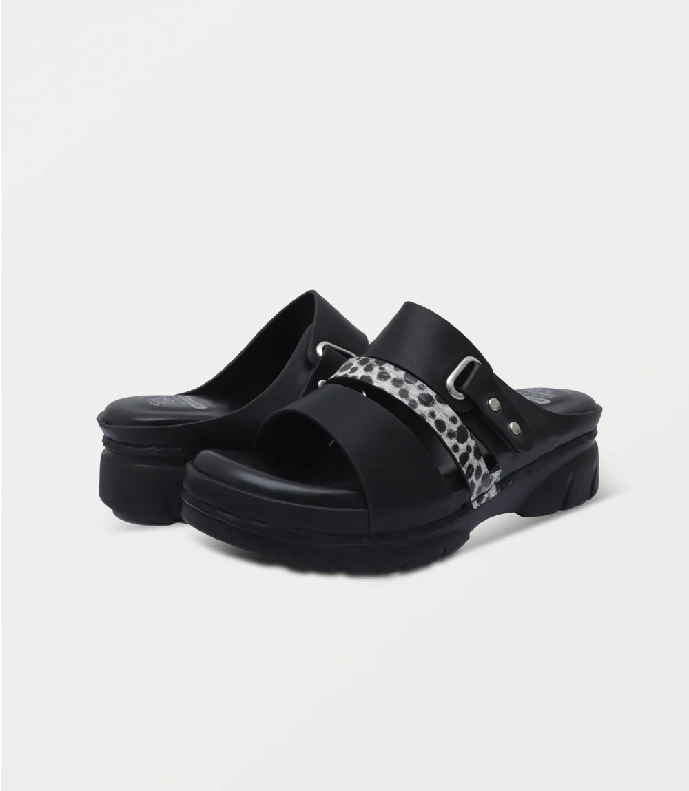 Women Comfort Slipper-BLACK - Image 3