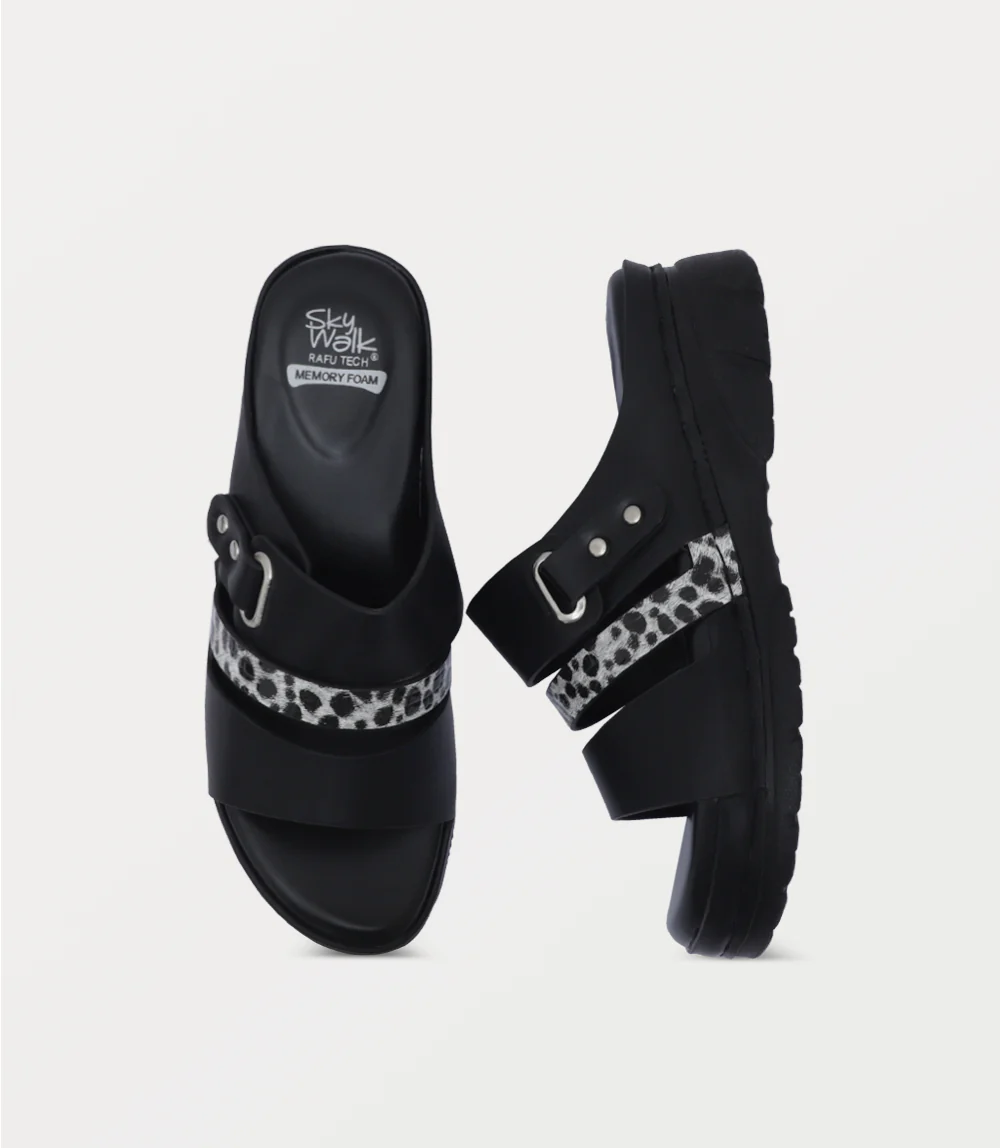 Women Comfort Slipper-BLACK - Image 4