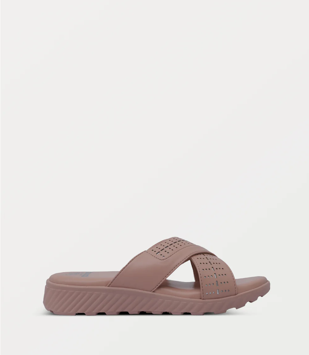 Women Comfort Slipper-TEA PINK