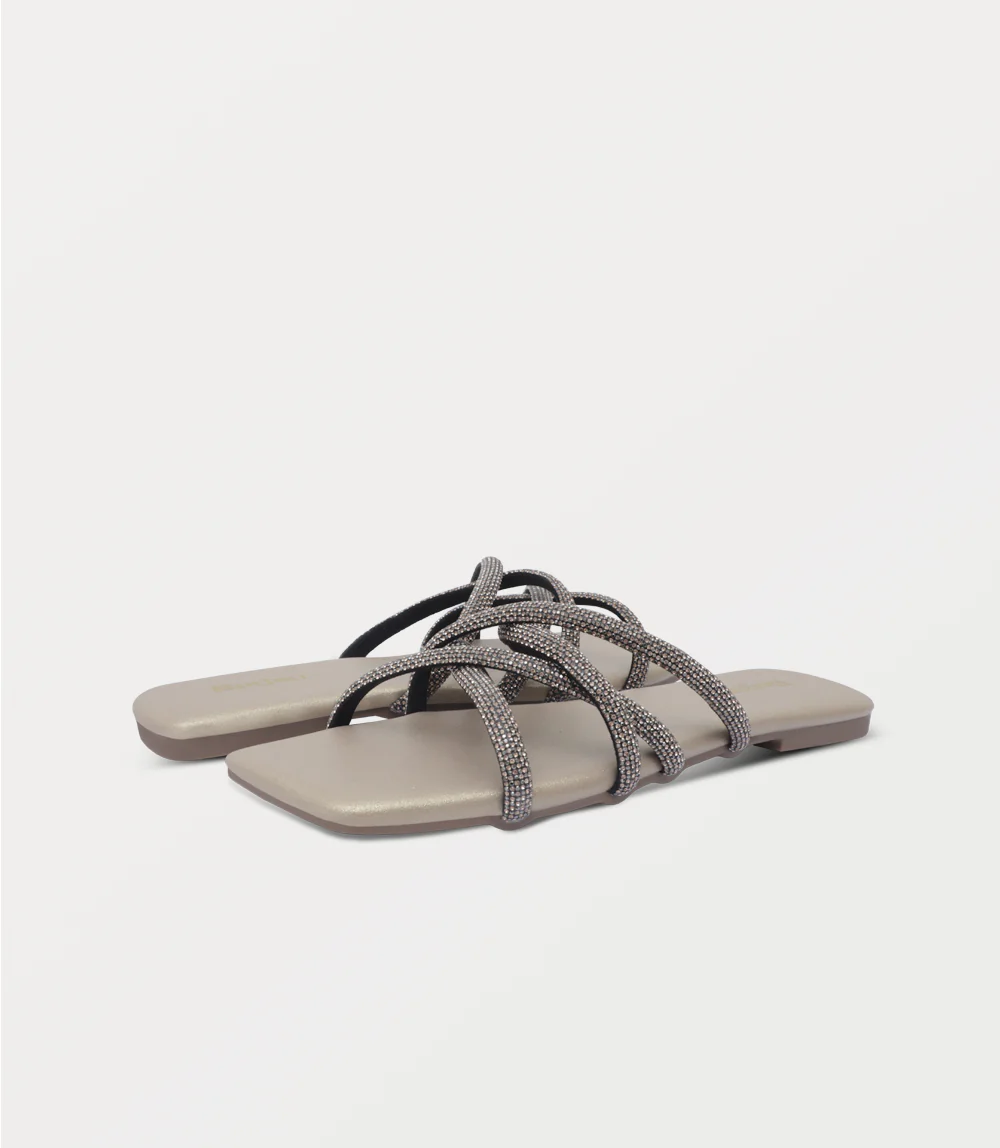 Women Slipper-DULL GOLD - Image 3