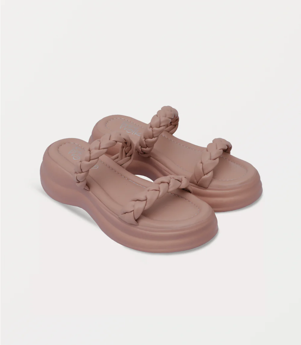 Women Comfort Slipper-PEACH - Image 2