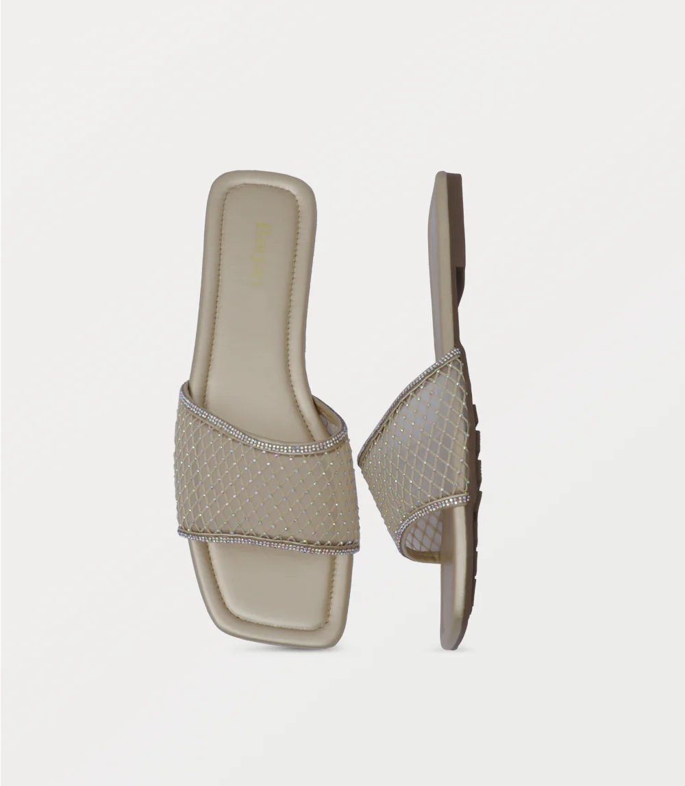 Women Slipper-GOLDEN - Image 4