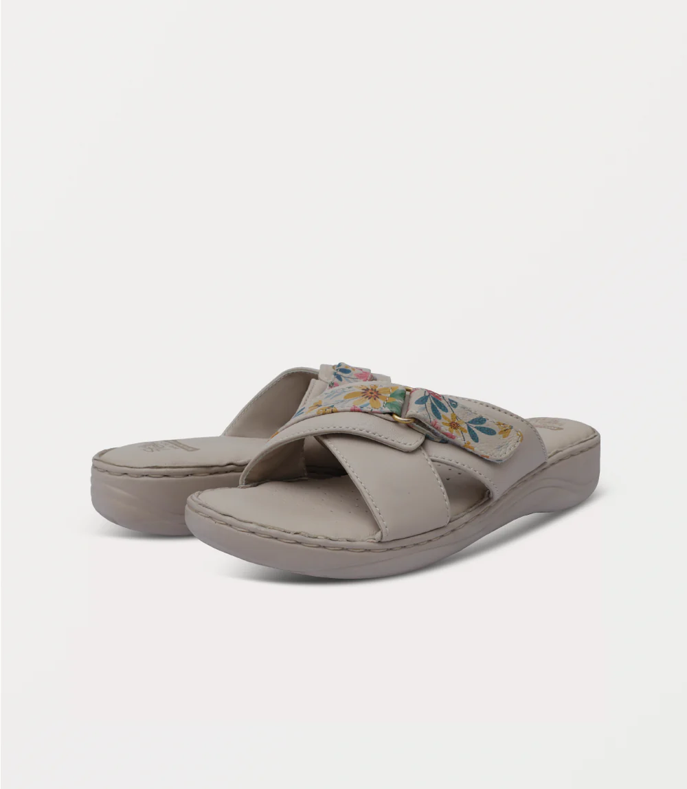Women Comfort Slipper-FAWN - Image 3