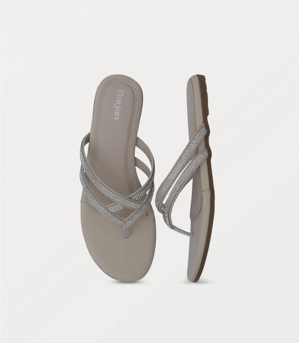 Women Chappal-OFF WHITE - Image 4
