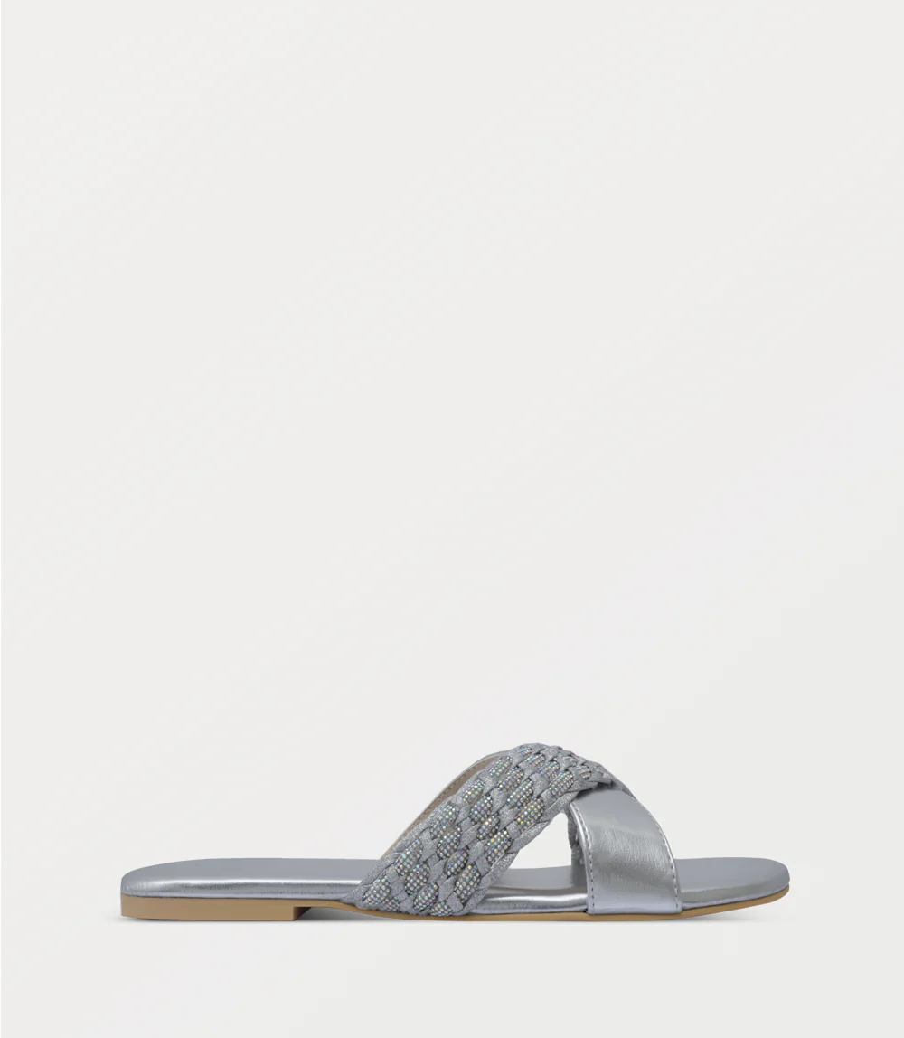 Women Slipper-SILVER