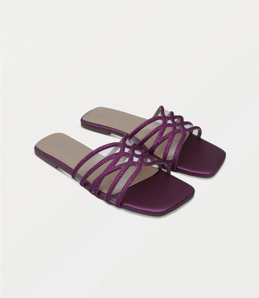 Women Slipper-PLUM - Image 2