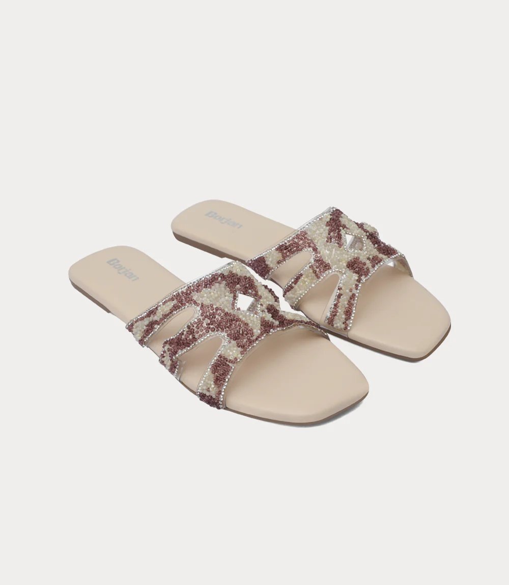 Women Slipper-BEIGE - Image 2