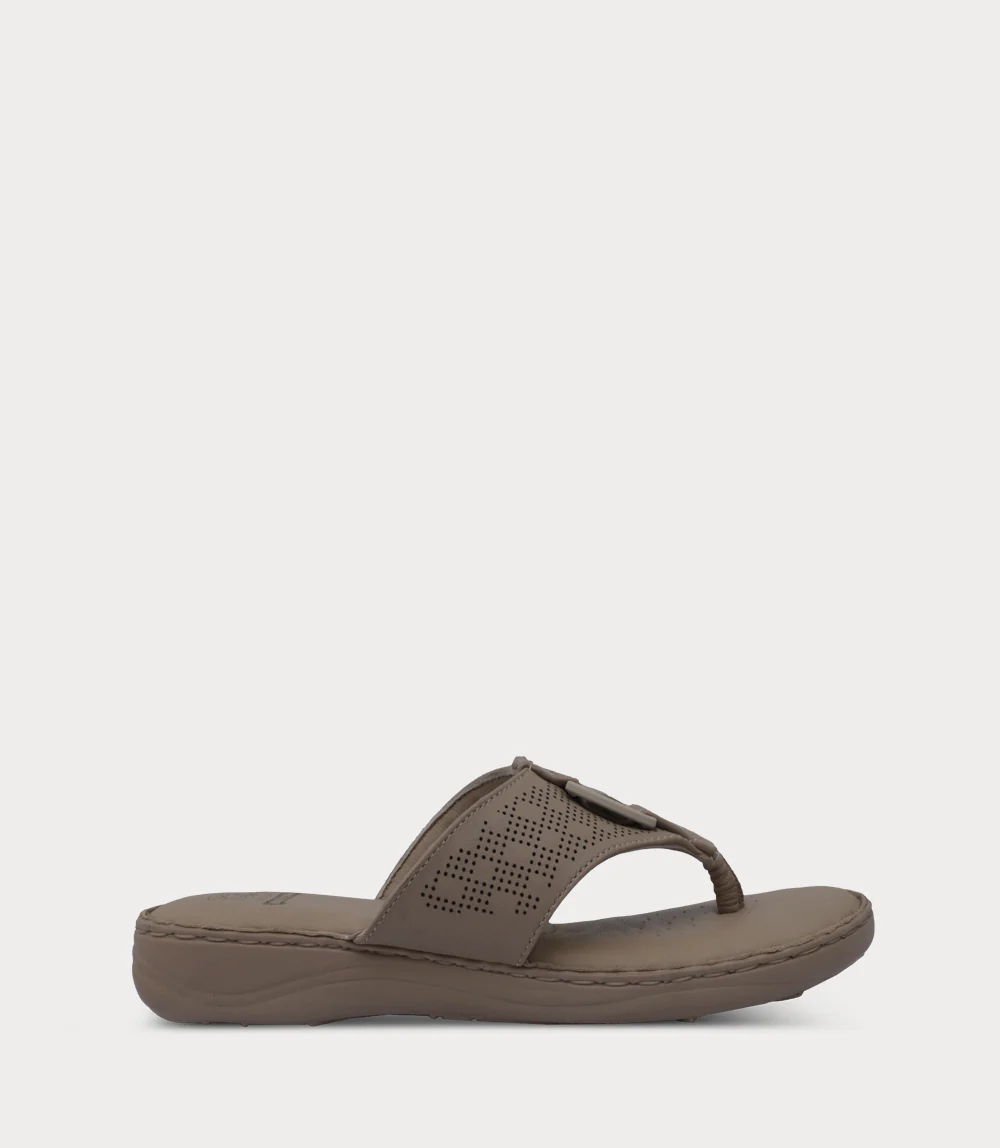 Women Comfort Chappal-BEIGE
