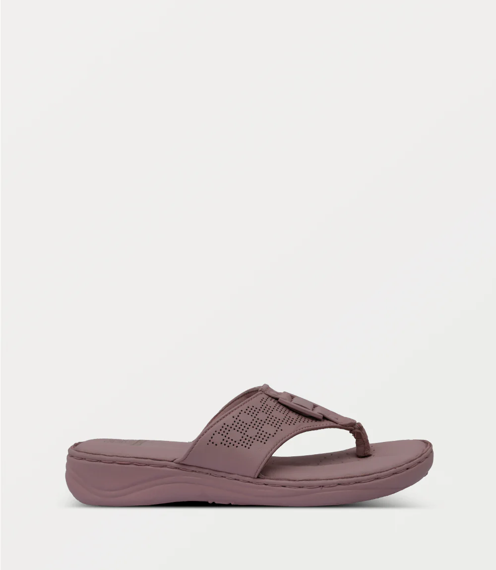 Women Comfort Chappal-LILAC