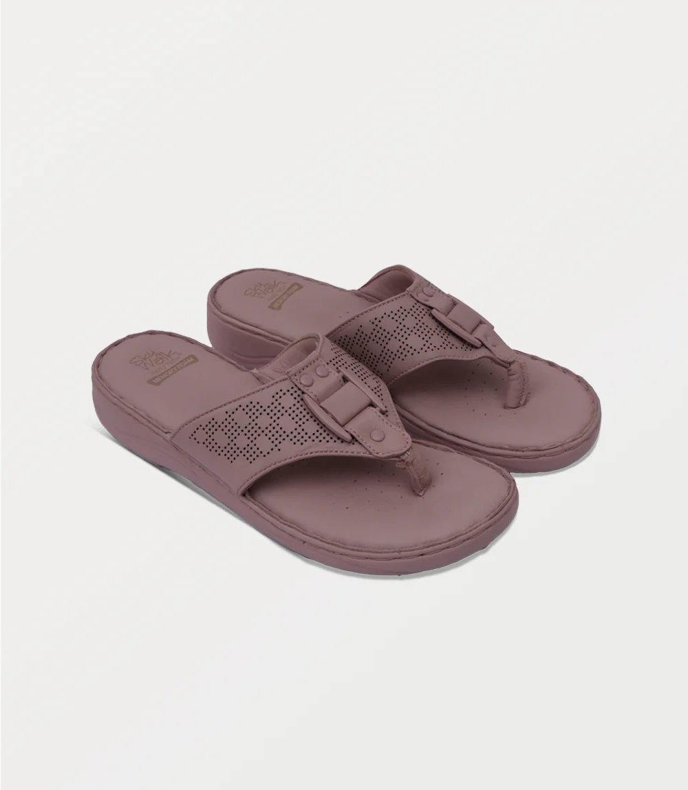 Women Comfort Chappal-LILAC - Image 2