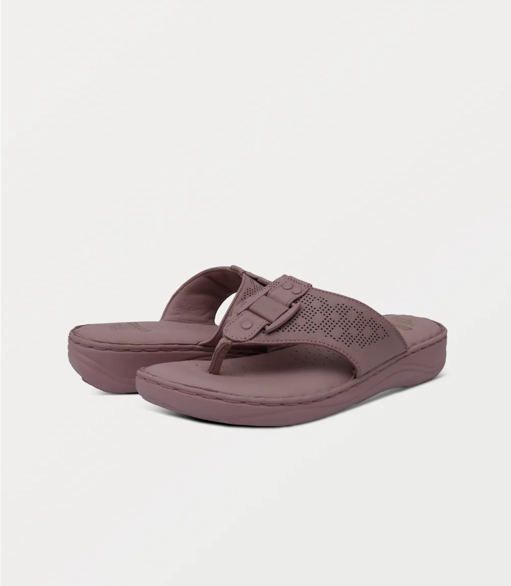 Women Comfort Chappal-LILAC - Image 3