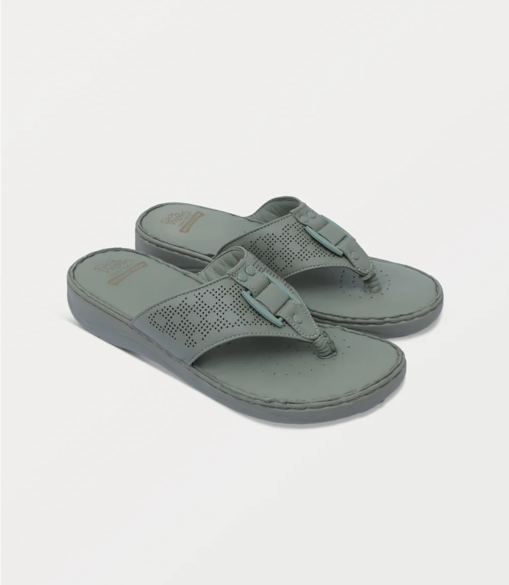 Women Comfort Chappal-MINT - Image 2