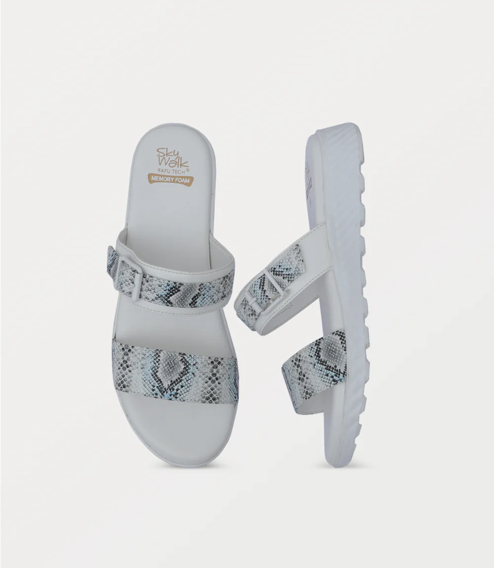 Women Comfort Slipper-WHITE - Image 4