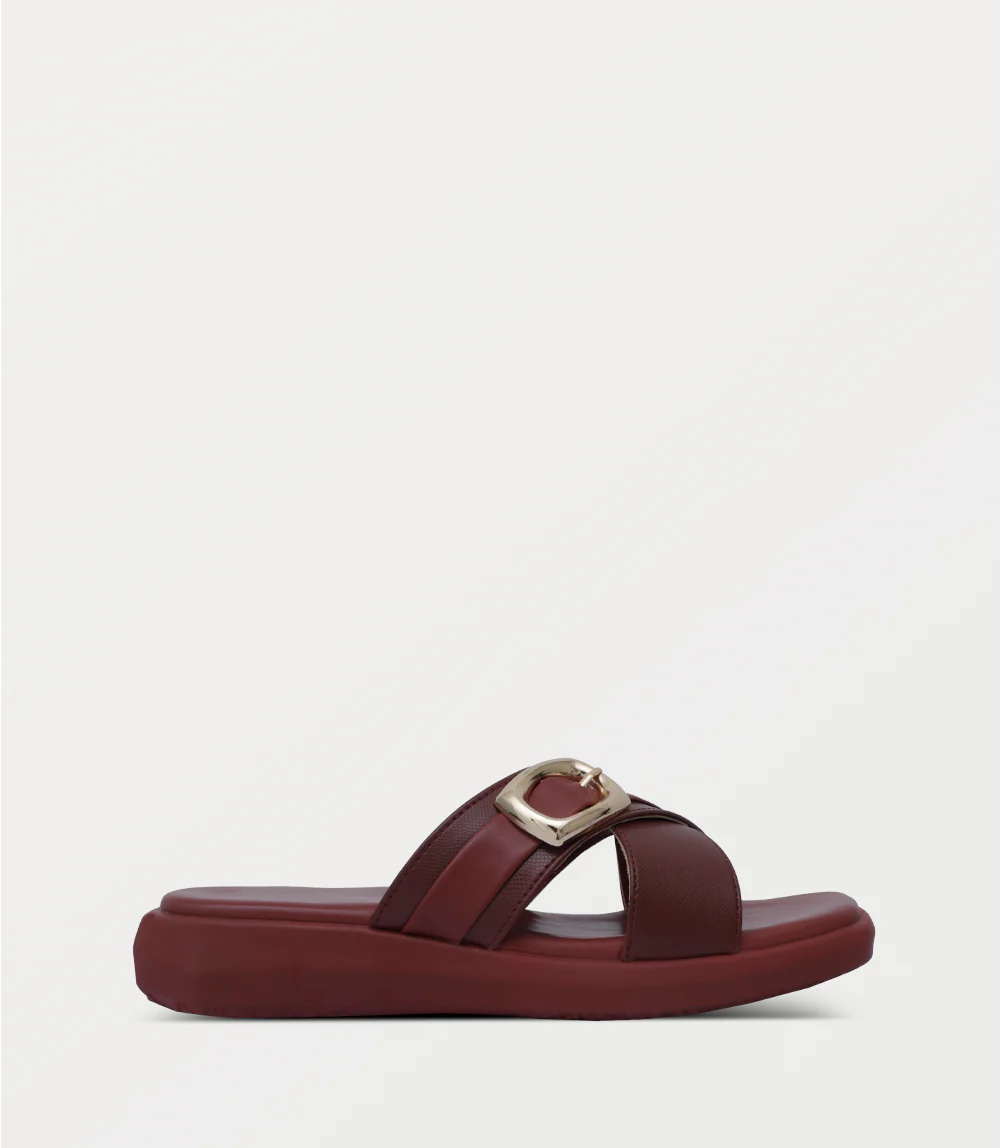 Women Comfort Slipper-MAROON